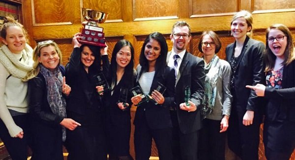 Walsh Moot team