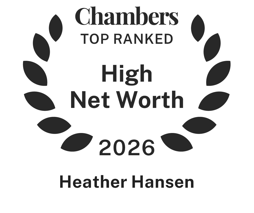 Chambers top ranked High Net Worth 2026: Heather Hansen