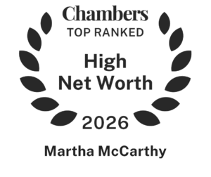 Chambers topranked High Net Worth 2026: Martha McCarthy