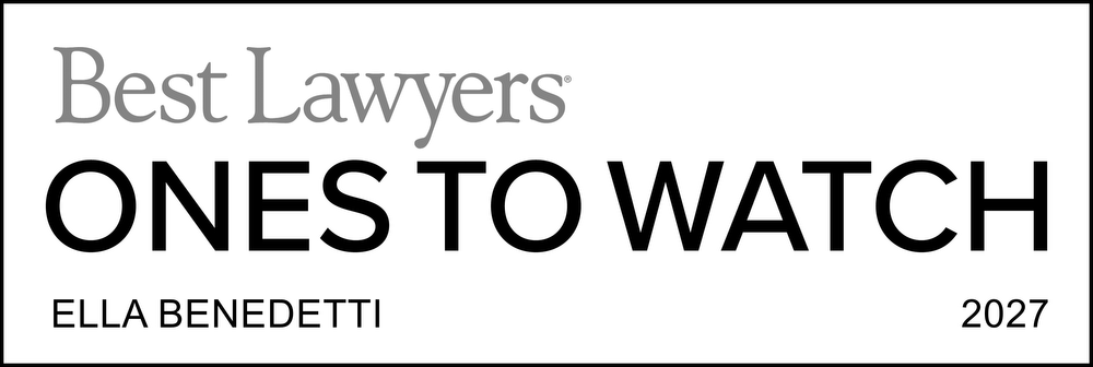 Ones To Watch Lawyer: Ella Benedetti