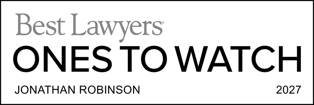 Ones To Watch Lawyer: Jonathan Robinson