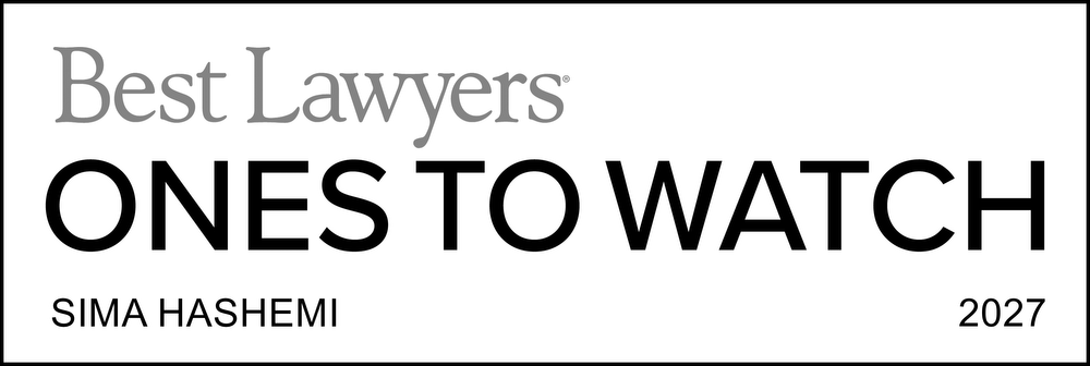 Ones-To-Watch-Lawyer-Logo-Sima-Hashemi Badge: 'Ones To Watch' (BestLawyers) Sima Hashemi